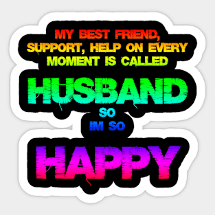 Husband Sticker